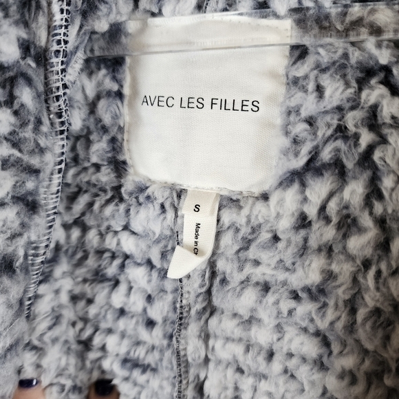 AVEC LES FILLES FLEECE COATIGAN - Picture 6 of 9